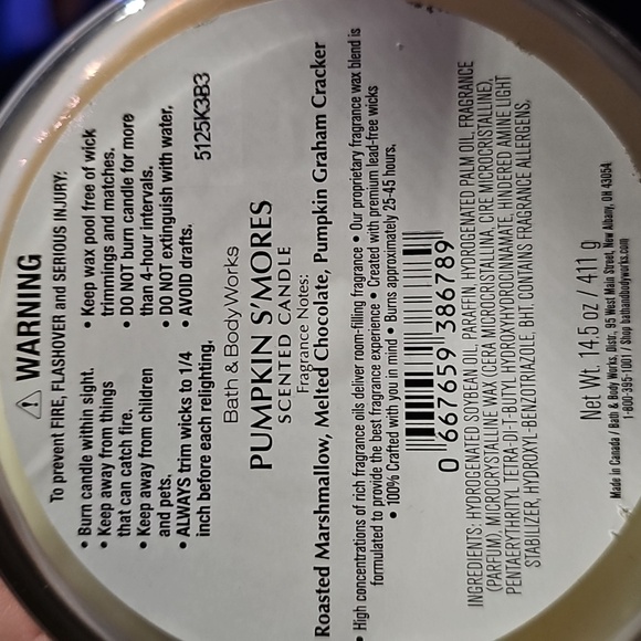 Bath & Body Works Candle NWT - Picture 3 of 4